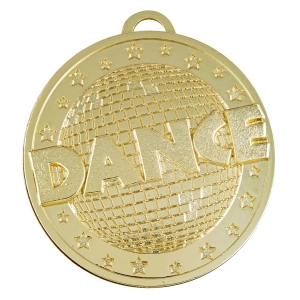 Dance Glitter Shiny Medal