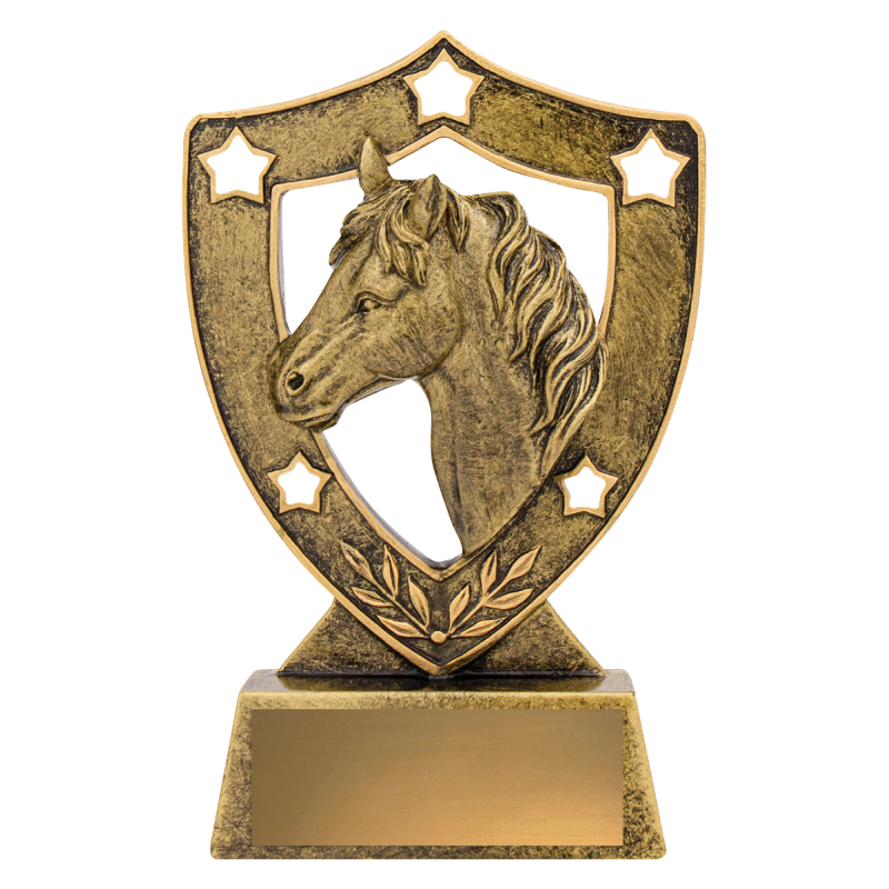 Horse Gold Shield