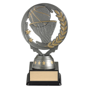 Silver Basketball Torch